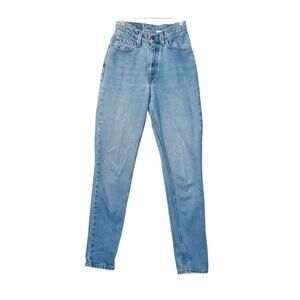 Levi's 512 Vintage High Rise Tapered Jeans slim fit 90s 24 x 30